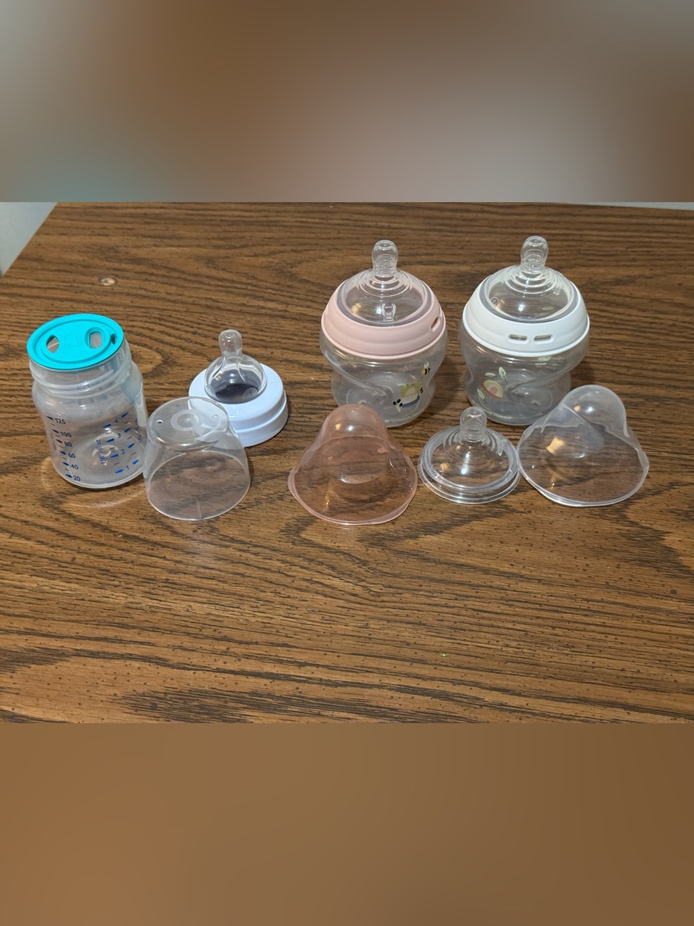 3 baby bottles